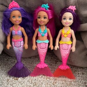 Barbie Dreamtopia Mermaid Chelsea Dolls